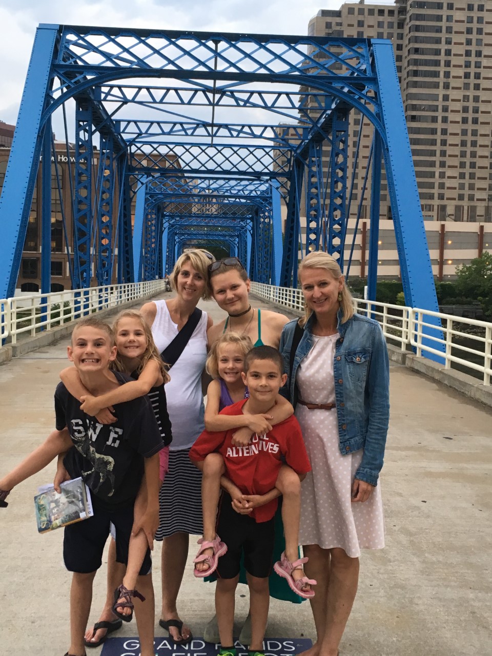 Julia family visit